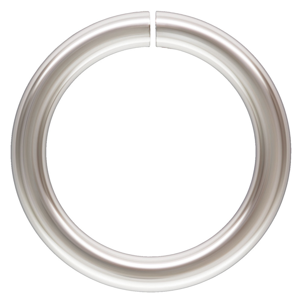 10pc, 9mm 16 gauge Open Jump Rings. Sterling Silver .925 High Polished Open Ring