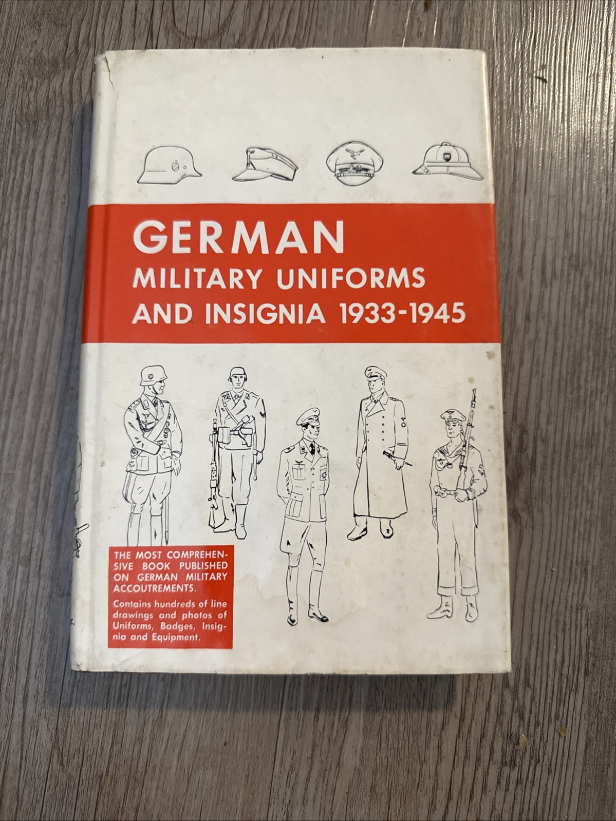 German Military Uniforms and Insignia 1933-1945 Reference Book 1967 Vintage HB