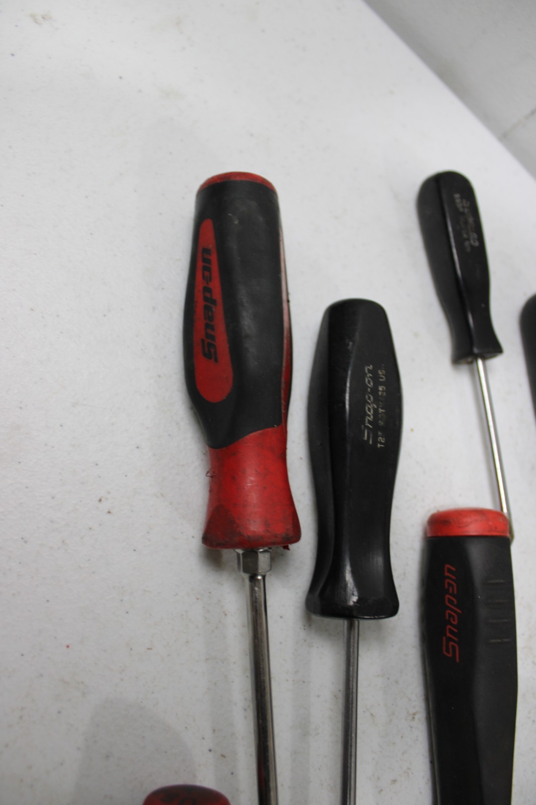 Snap On Screwdriver Set, Red -Green…used 12 PC Lot 🇺🇸 Mixed 8C