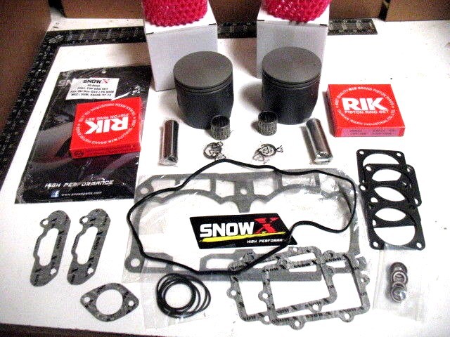 END OF SEASON SPECIAL SKIDOO 800R DUAL RING PISTON TOP END KIT BEARINGS GASKETS