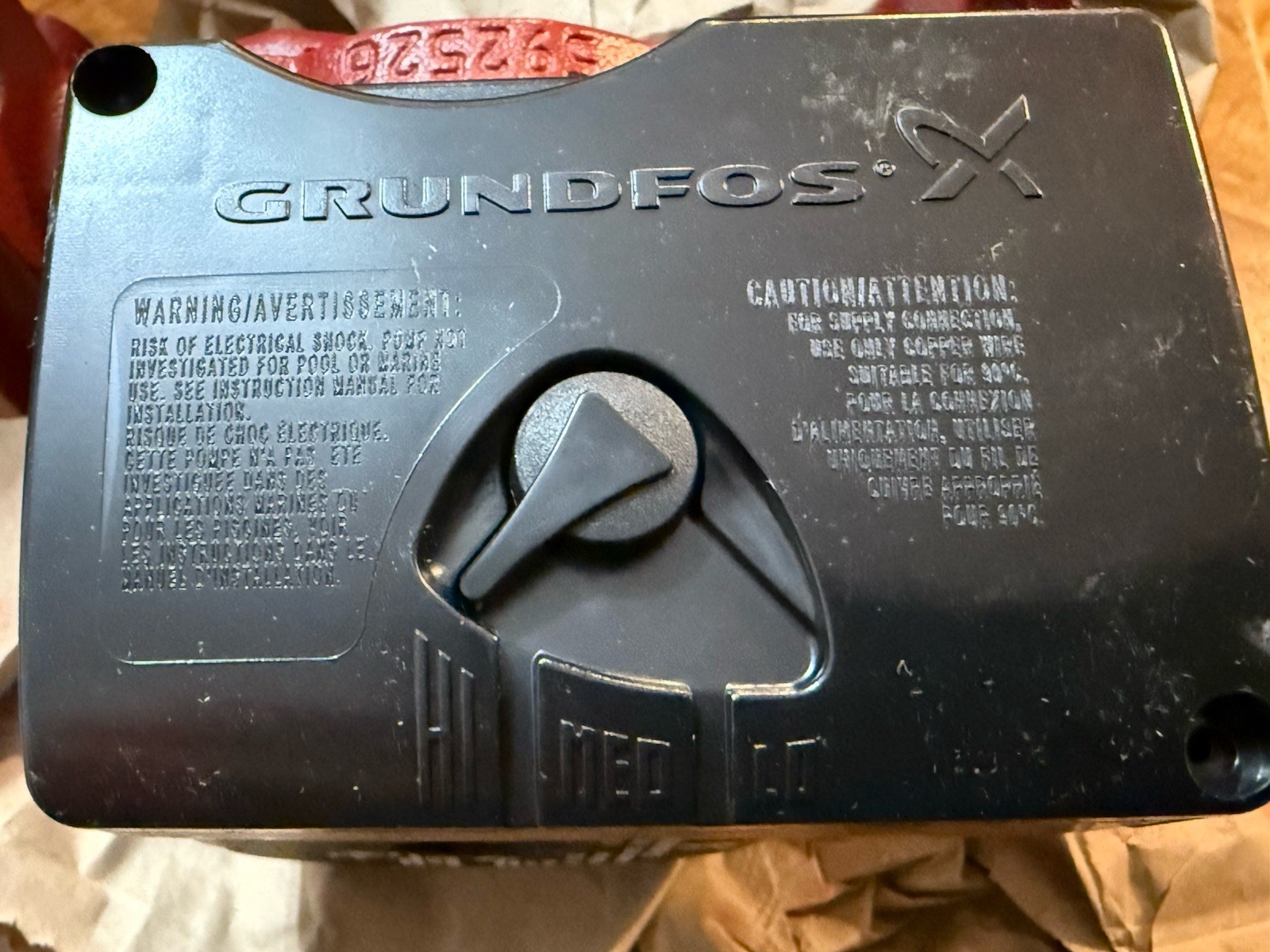 BRAND NEW GRUNDFOS UPS15-55FC 3-SPEED CIRCULATOR PUMP, 115V, CAST IRON W/IFC
