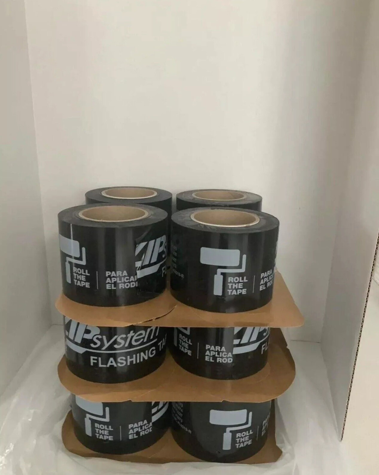 12 Rolls Zip System Window, Sheathing Flashing Tape 3.75”x90ft