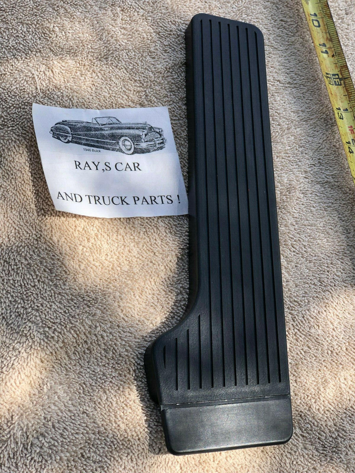 59 TO 64 IMPALA , BEL AIR , BISCAYNE EL CAMINO REPLACEMENT PEDAL SET WITH BOWTIE