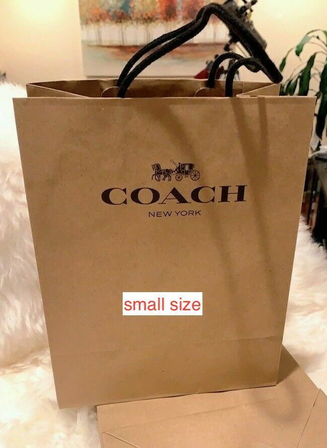 NEW Coach Gift Bag(Original America) Paper Bag/ Coach origianl dust bag