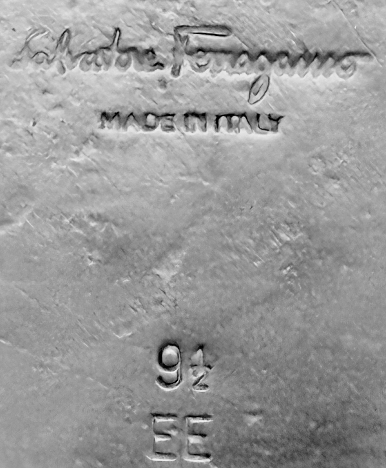 Ferragamo Mens Brown Loafers 9.5 Wide Gancini Horse Bit Leather Luxe Shoes