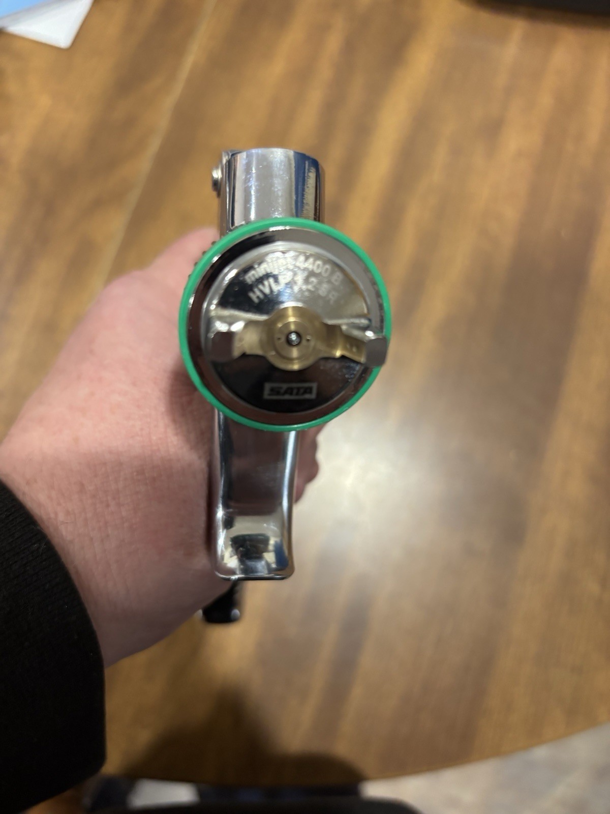 Sata 4400 HVLP Paint Spray Gun 1.2 SR Tip Setup Totally Rebuilt