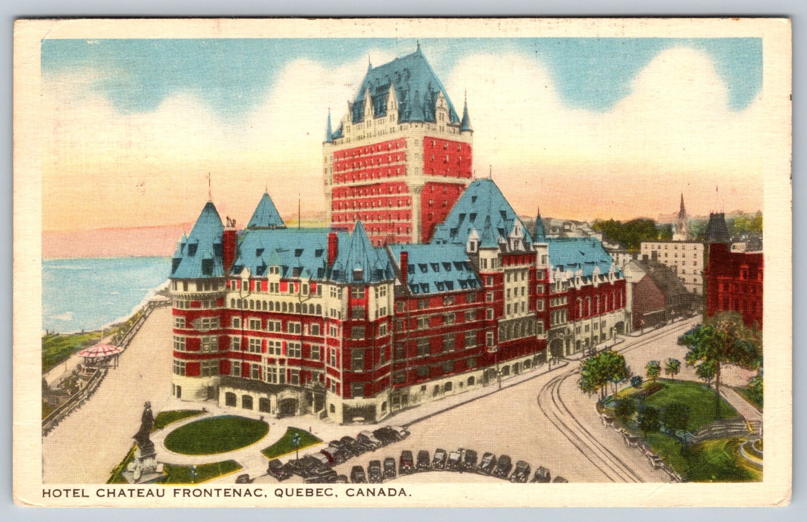 Quebec City 1942 Save Your Scrap Material Bilingual Slogan Cancel Cover Postcard