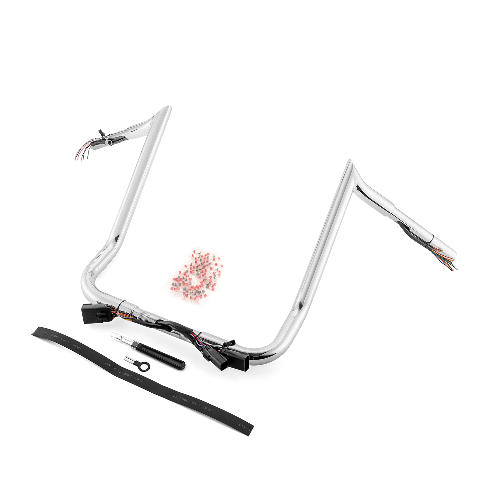 14" Pre-wired Bagger Handlebar For Harley Electra Glide Ultra Limited 2008-2013