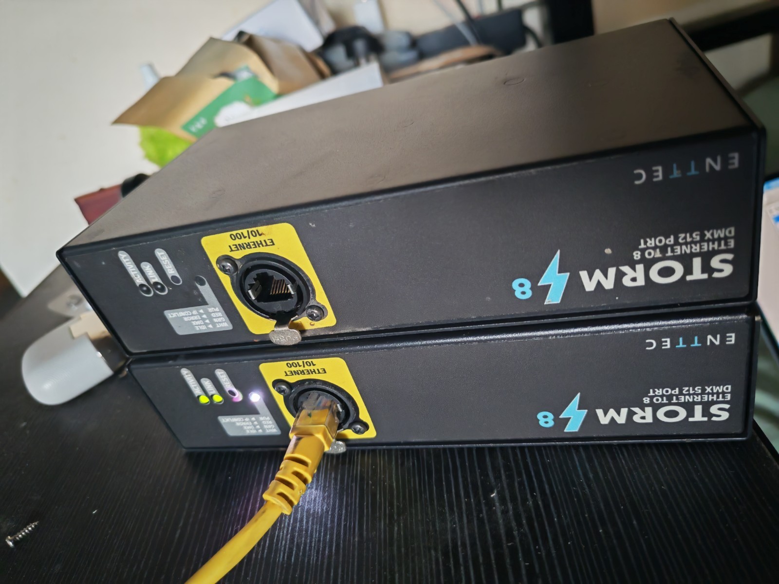 Enttec STORM 8 ArtNet sACN DMX512 Node and Gateway Tesk OK