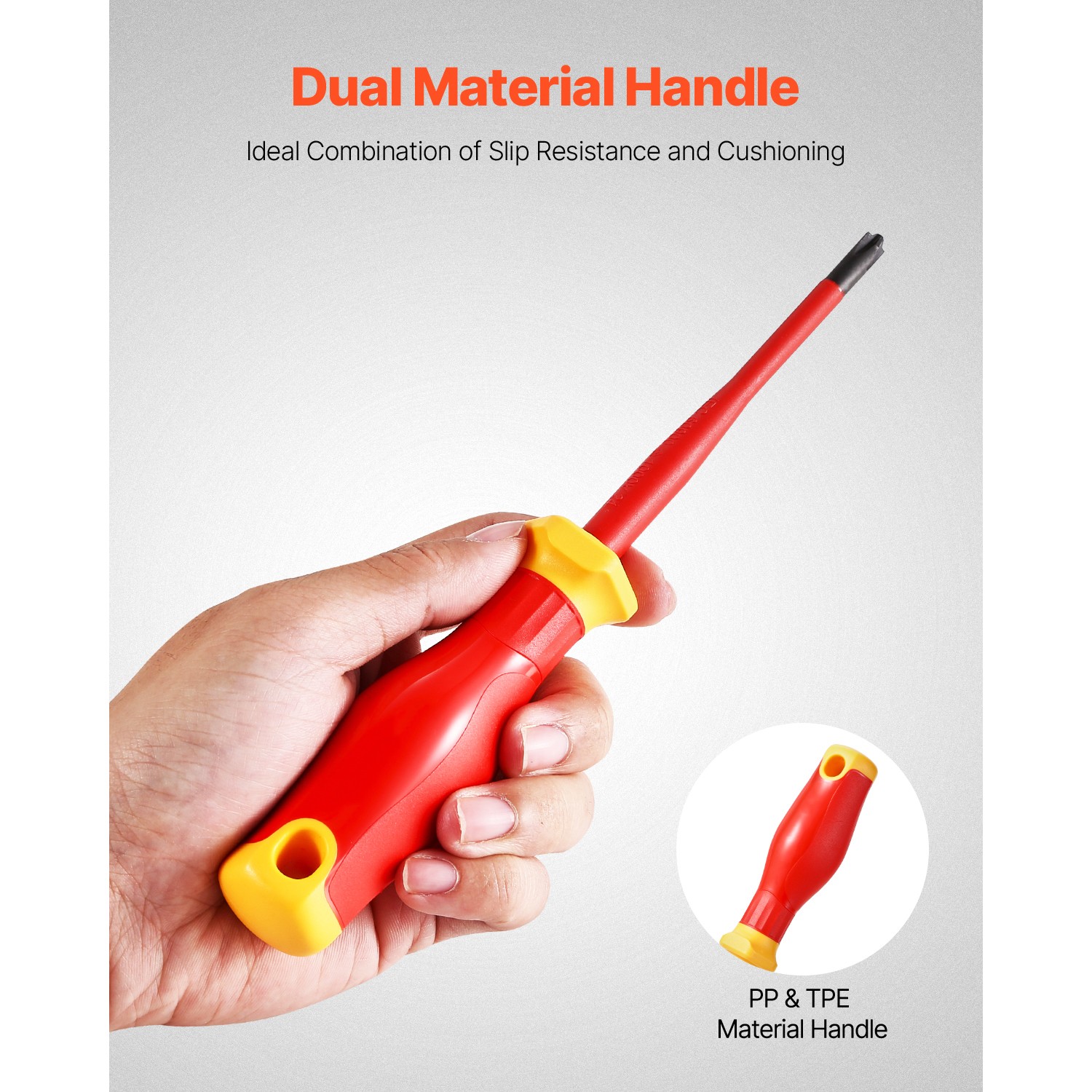 Uimoso 50-Piece Insulated Screwdriver Kit for Electricians, Rated 1000V