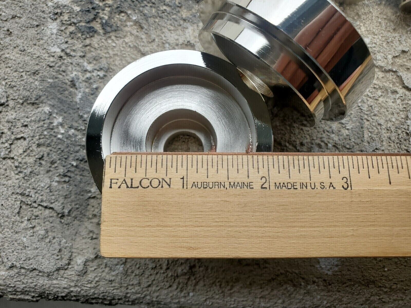 BIG Coin Ring Punch Set, YES Spacers 2inch Coin rings MONEY MAKER Handmade USA