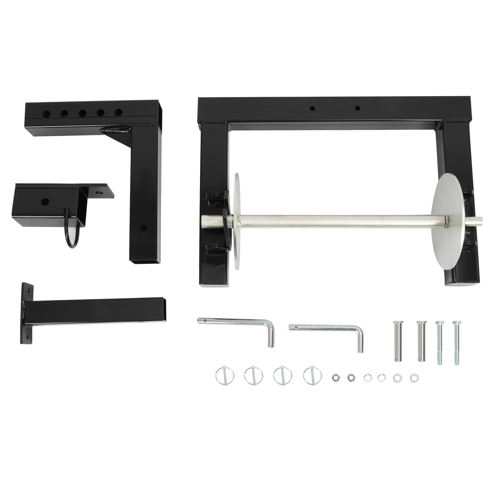 Barbed Wire Unroller Bolt-On ATV Adaptor with 2" Receiver Hitch For Fencing