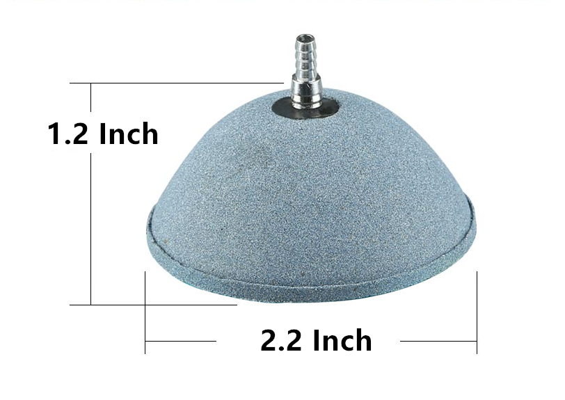 60MM Air Stone Bubble Disk Aerator Aquarium Fish Tank Pump Hydroponic Oxygen