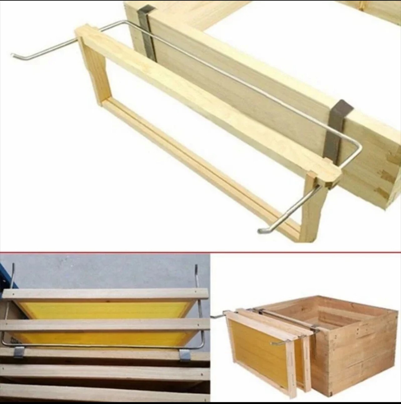 Beehive Frame Holder, Stainless Steel , Beekeeping tool
