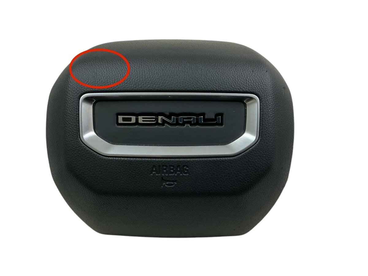 2023 2024 2025 GMC Canyon DENALI driver wheel airbag (W/1 PLUG) BLACK 85024807