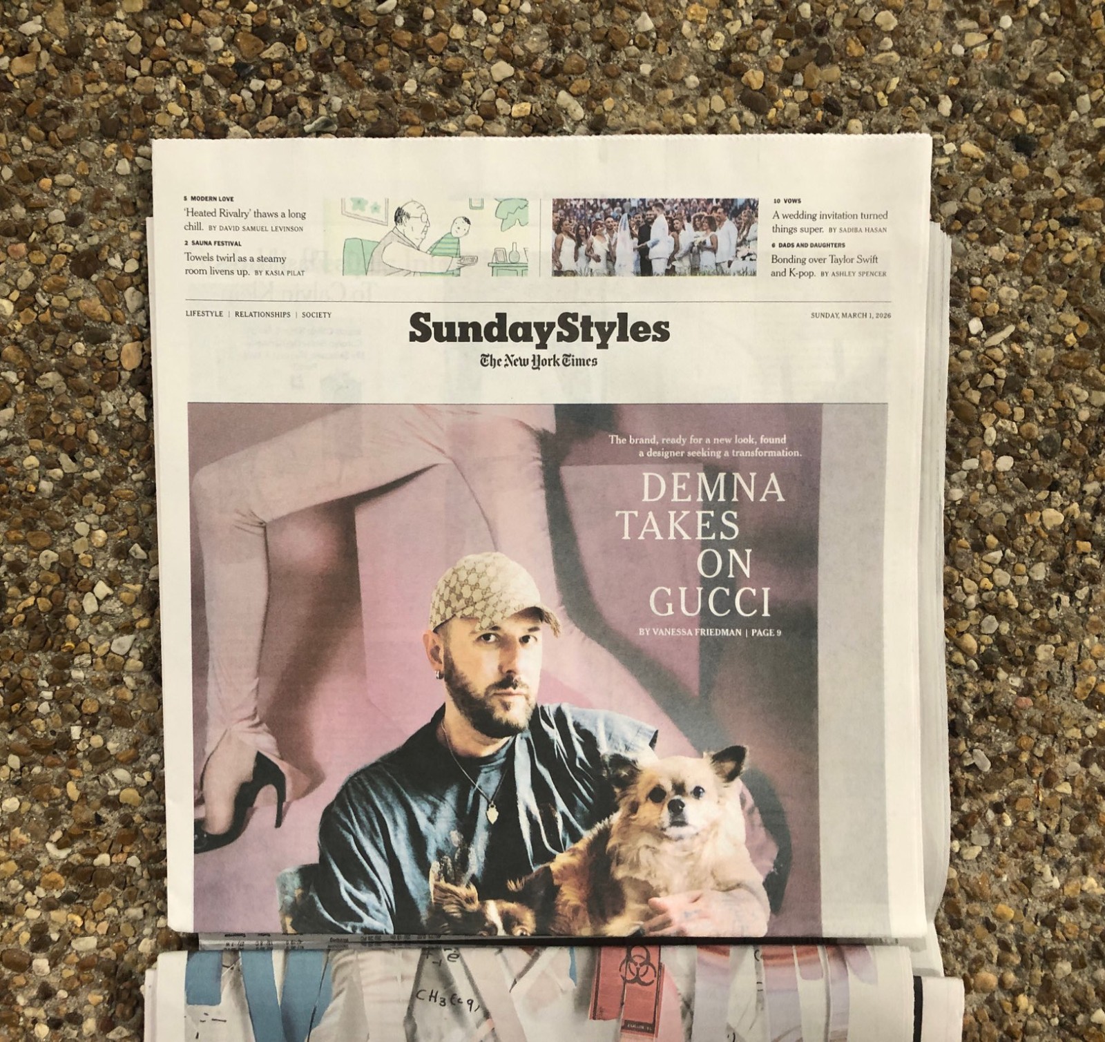 NEW YORK TIMES - SUNDAY MARCH 1, 2026 (US ATTACKS IRAN! LEADER KHAMENEI DEAD)
