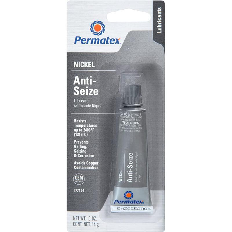 Permatex Anti-Seize Compound 77134; Nickel Anti-seize .5 oz. Squeeze Tube