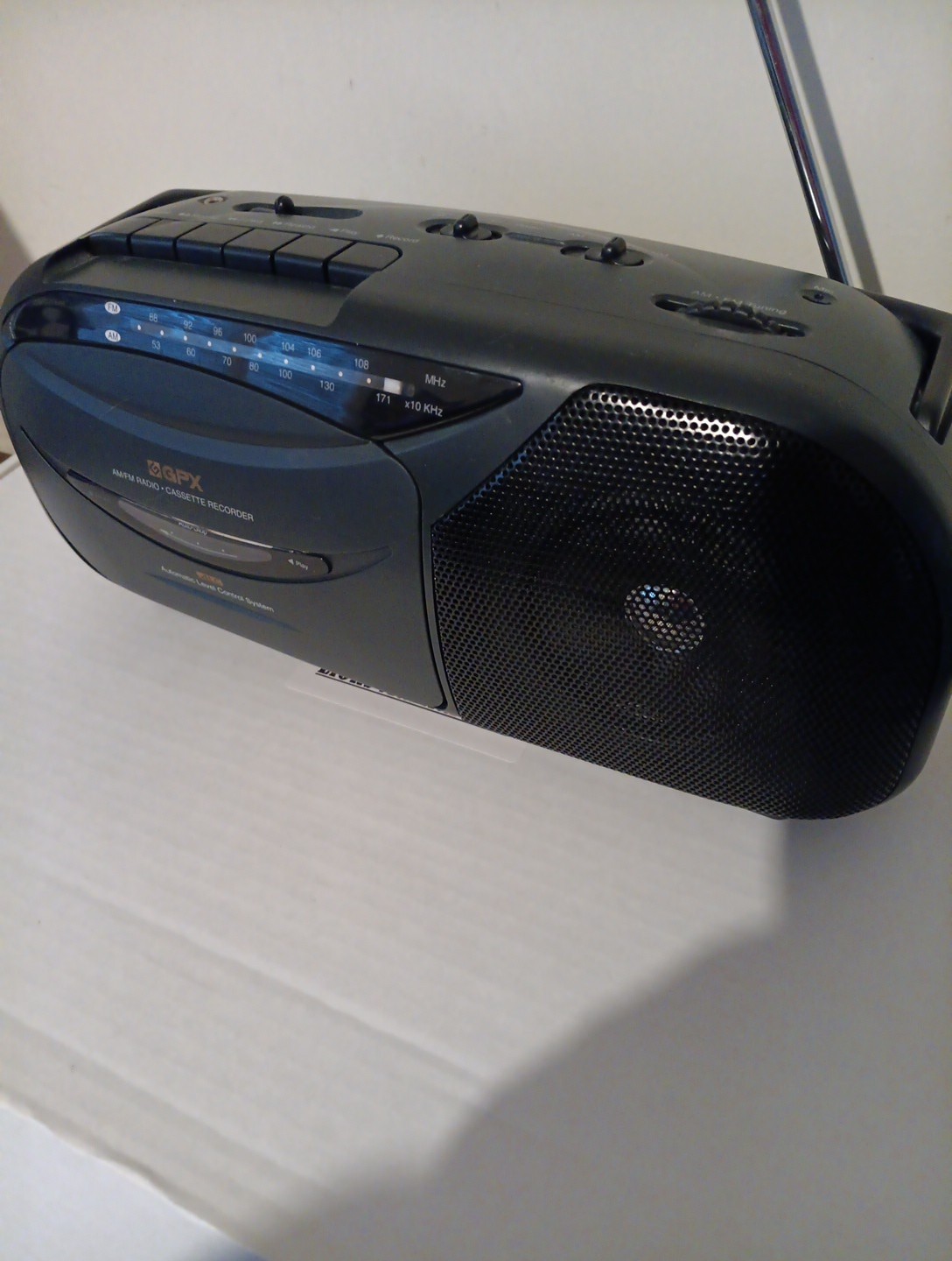 Vintage GPX C730C AM FM Radio Cassette Recorder Boombox Portable Player