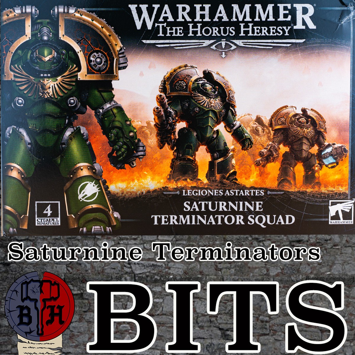Horus Heresy Saturnine Terminator Squad BITS Space Marines Warhammer 40k 30k