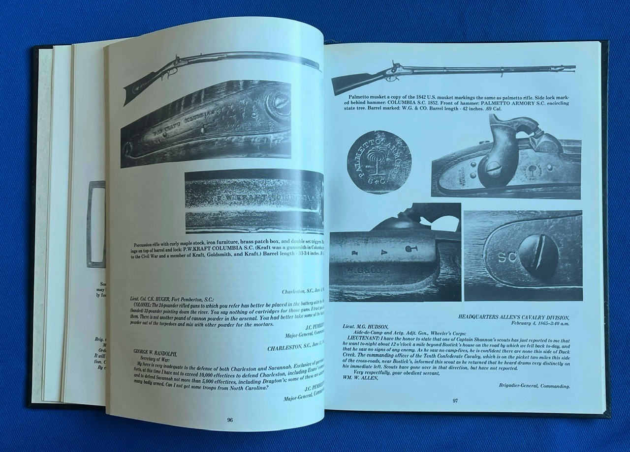 Limited Edition Numbered & Signed - CIVIL WAR RELICS From SOUTH CAROLINA -Topper