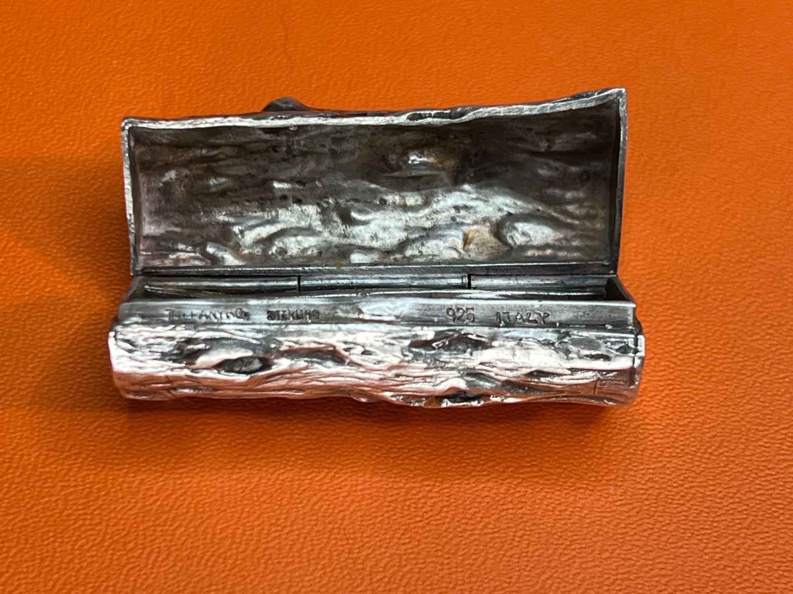 Tiffany & Co Sterling Silver Box - RARE - LOG