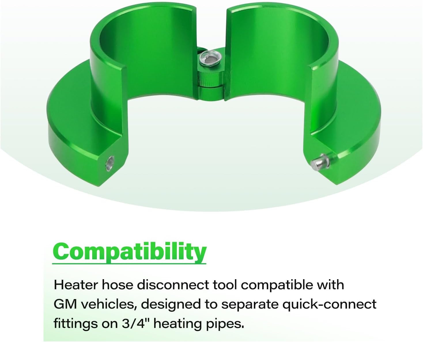 Heater Hose Disconnect Tool Compatible with GM Vehicles 3/4" Heater Quick Remove