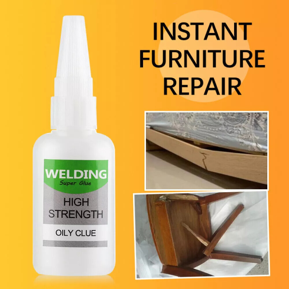 3pcs Powerful Welding High-Strength Oily Glue Uniglue Universal Super Glue 50ml
