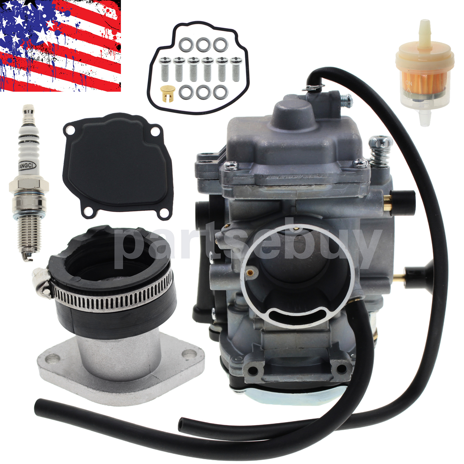Carburetor For Yamaha Wolverine 350 YFM350 Fx 4x4 1996-2005 4KB-14901-10-00 Carb
