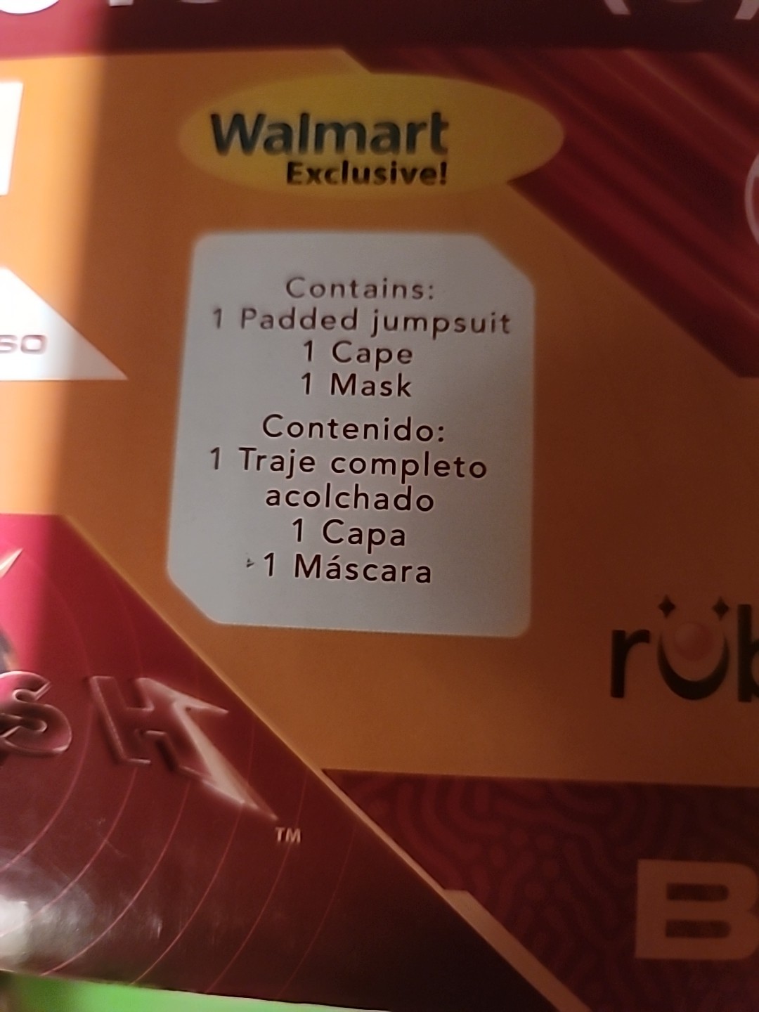 Rubies Boys Muscle Chest Bat Emblem Batman Costume & Mask & Cape Size M 8