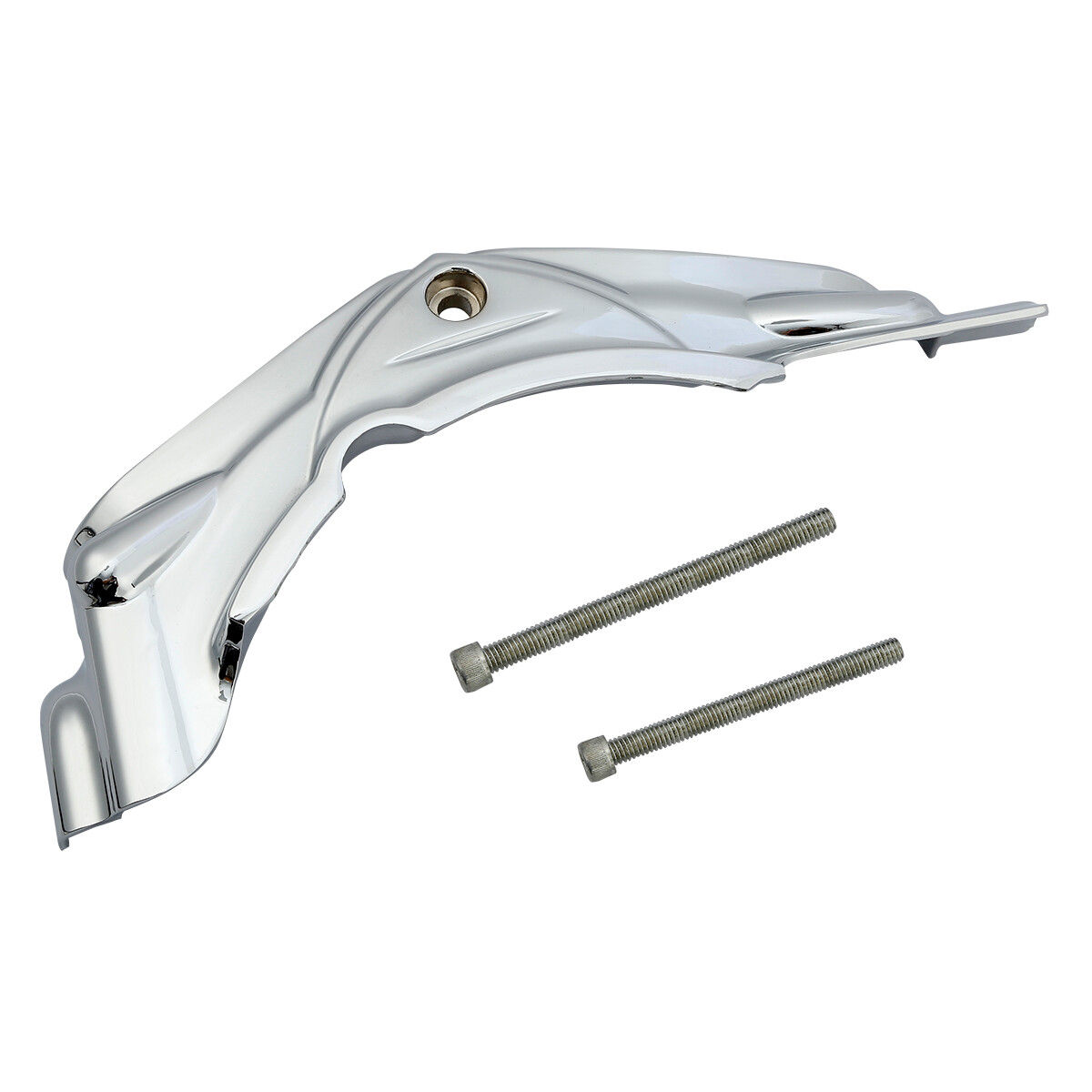 Chrome Cylinder Base Side Cover &Starter Cover Fit For Harley Touring 2007-2016