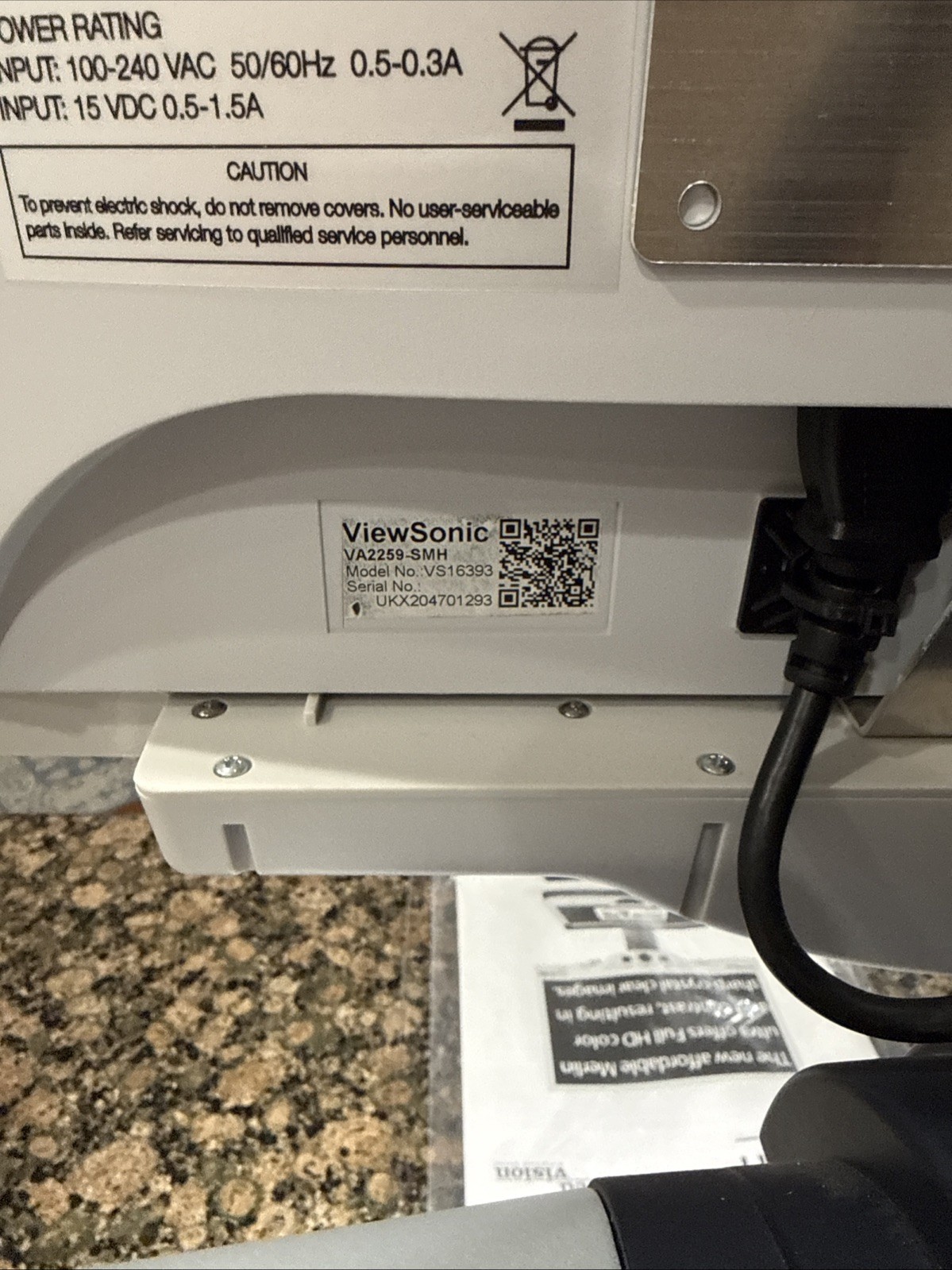 Enhanced Vision Merlin Ultra 1080 HD 22" Video Magnifier MR2UE22A w/Remote/Inst