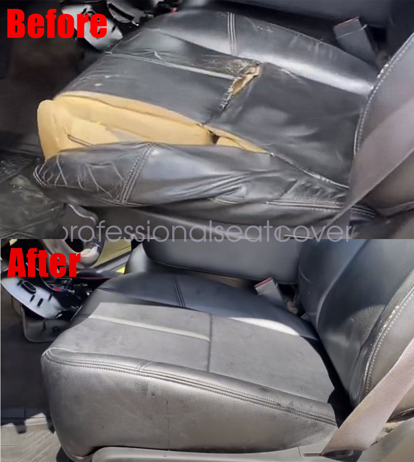 For 2007-2014 Chevy Silverado GMC Sierra 1500 2500 Bottom Seat Cover Foam pad