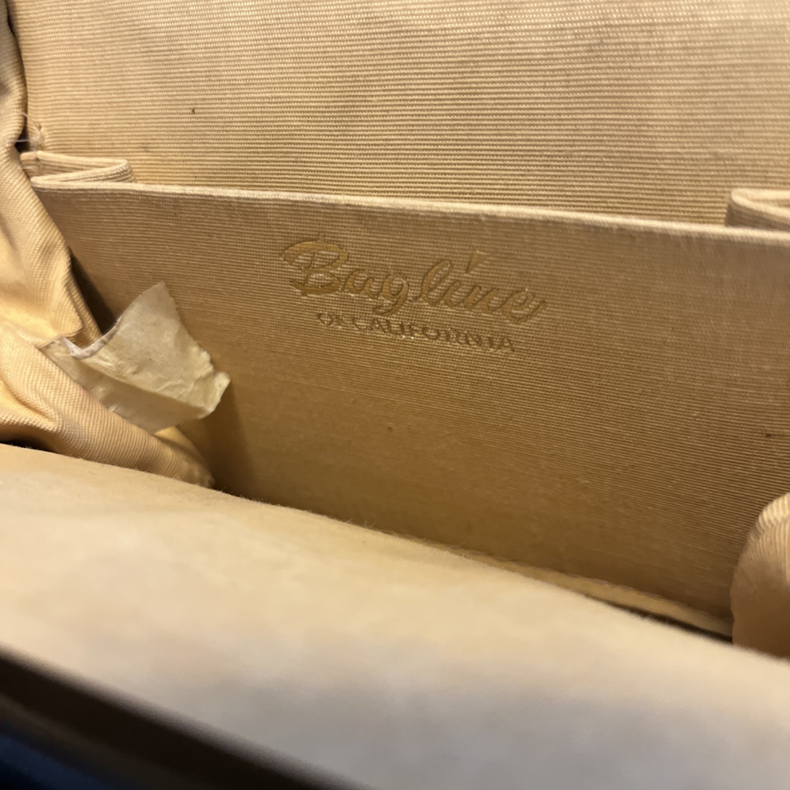 Fabulous Deco Antique Vintage Bagline of California clutch purse chocobar look