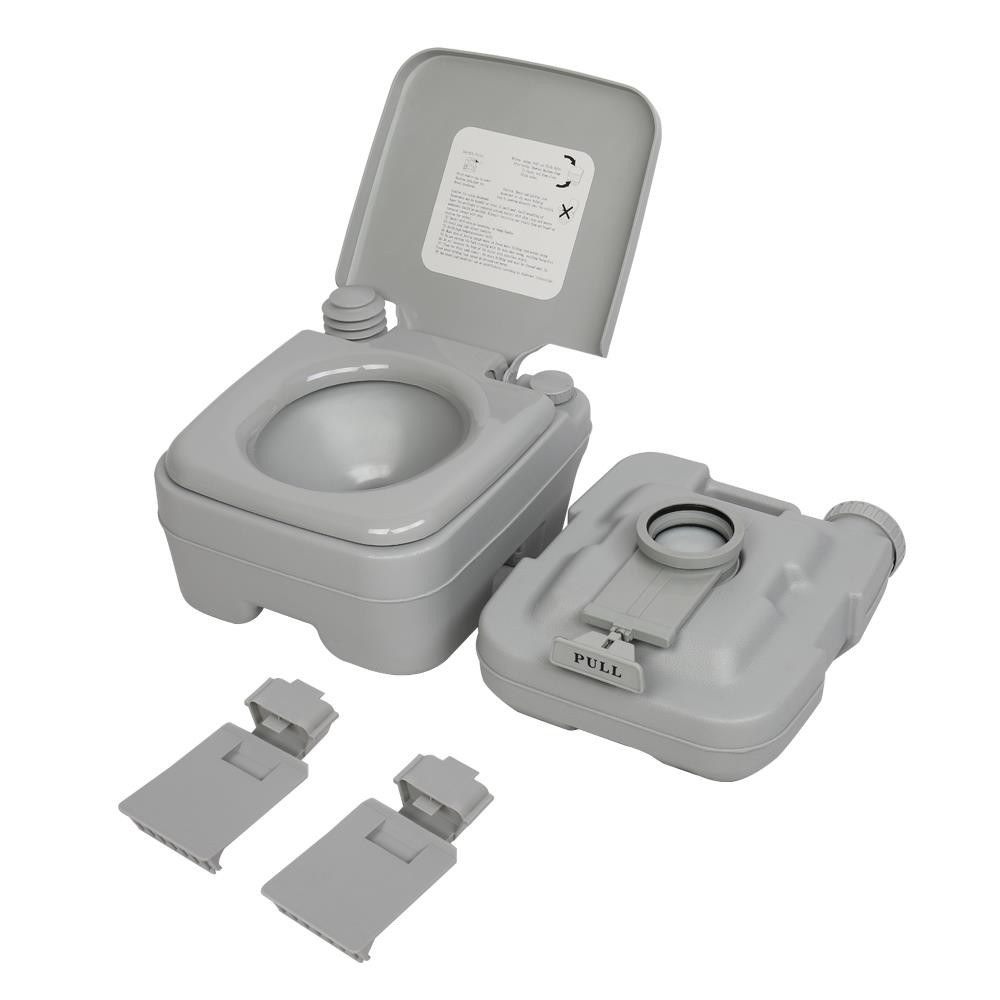 10L Holding Tank Portable Camping Toilet Flush Porta Vehicle Boat Toilet Potty