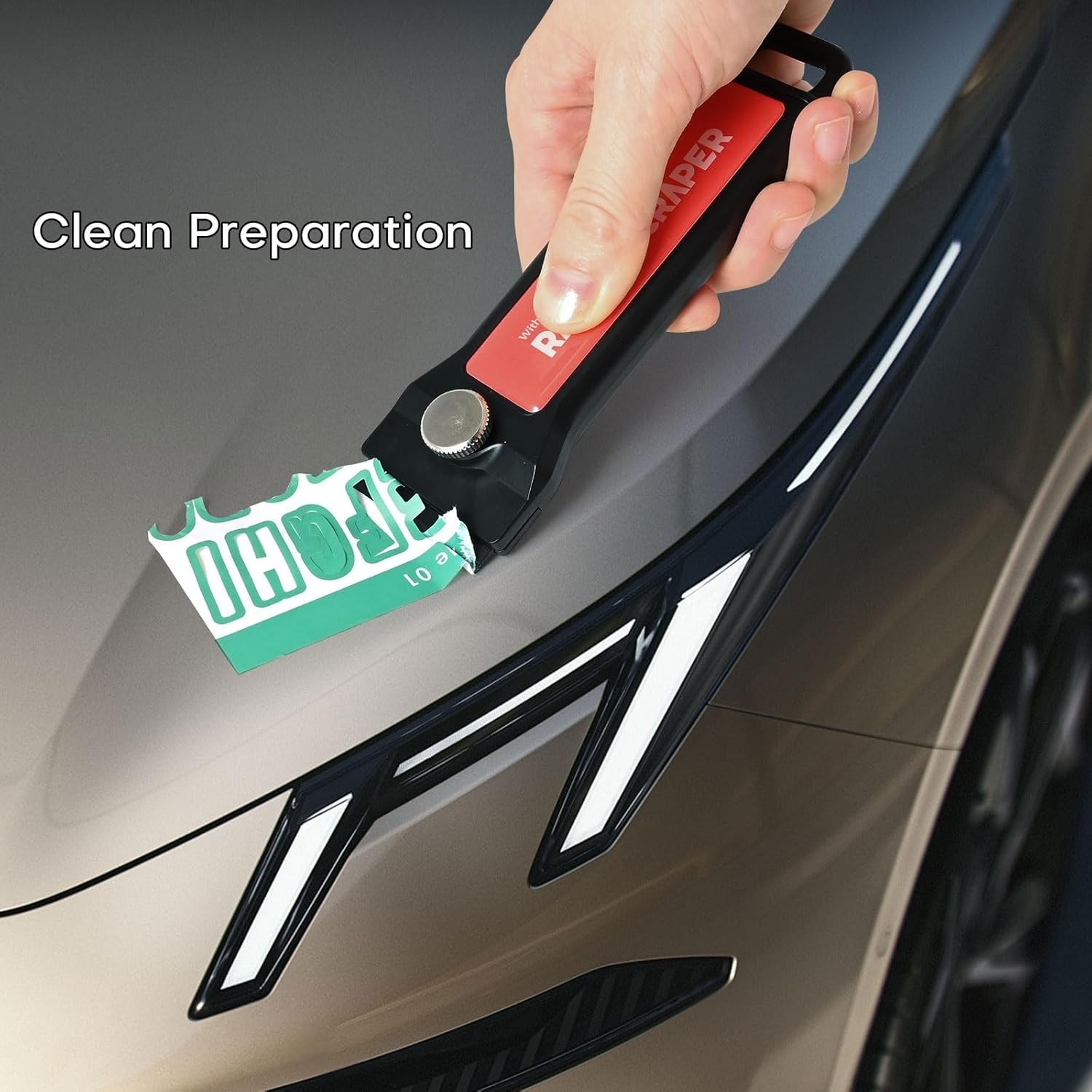 Window Tint Kit Vinyl Wrap Tool for Car Tinting Tools Windshield Large