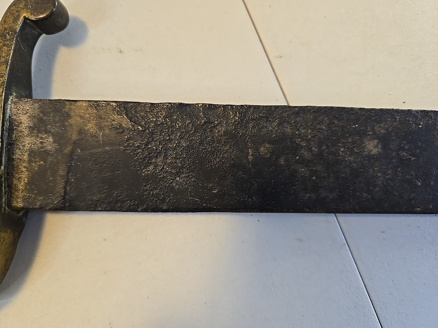 Model 1845 German Prussian Infantry Fusilier Falchion Hanger Short Sword Saber