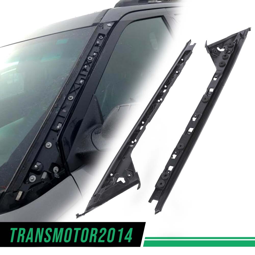 Left & Right Side Windshield A Pillar Molding Trim Fit For 2011-19 Ford Explorer