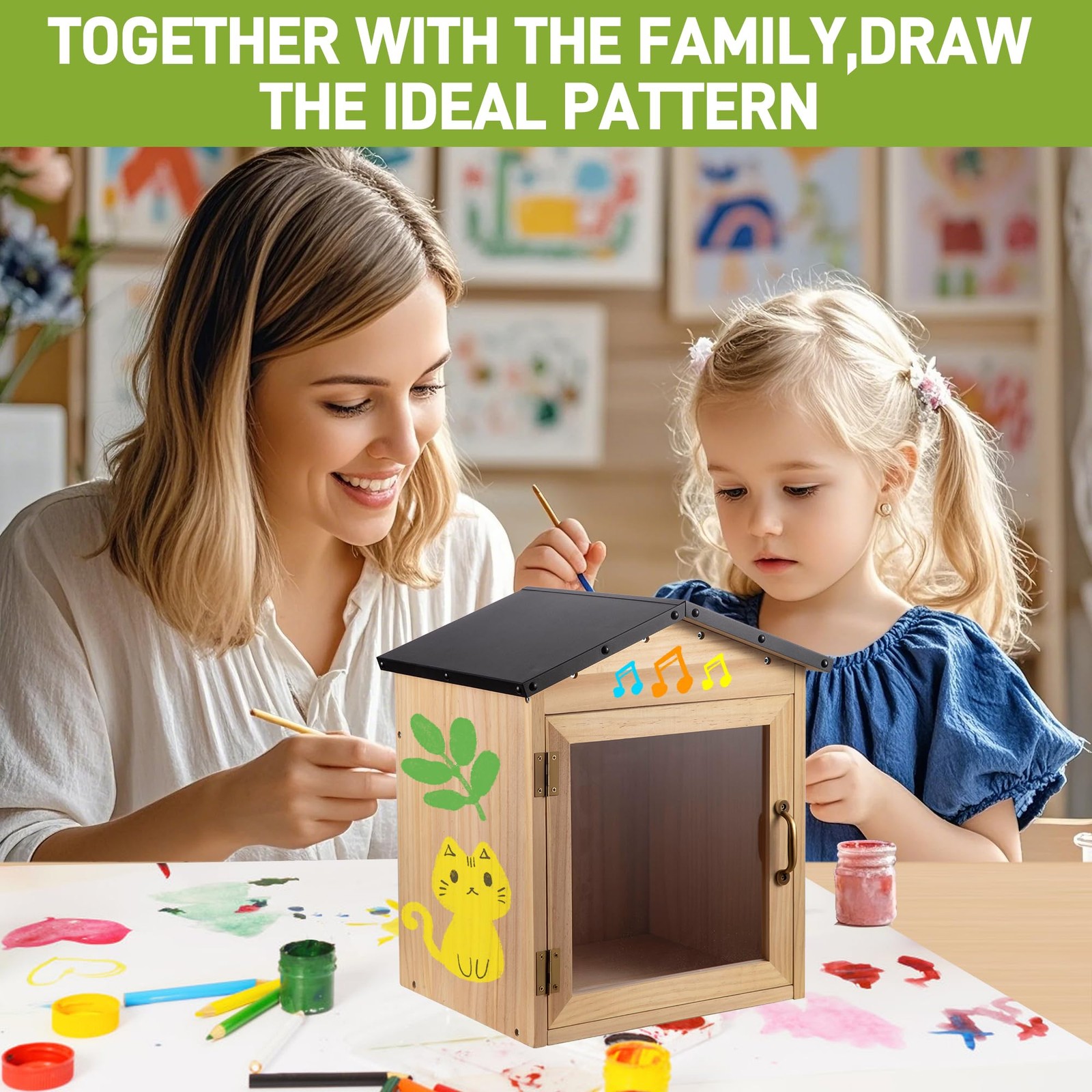 Little Library Box Outdoor - Free Library Kit for Sharing Books, Literature, ...