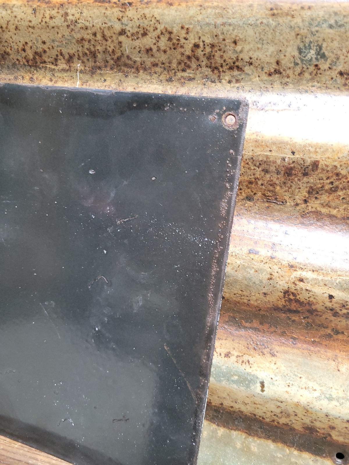 VINTAGE JESUS PORCELAIN SIGN OLD BAPTIST CHURCH RELIGIOUS BIBLE BEAUMONT TX GOD