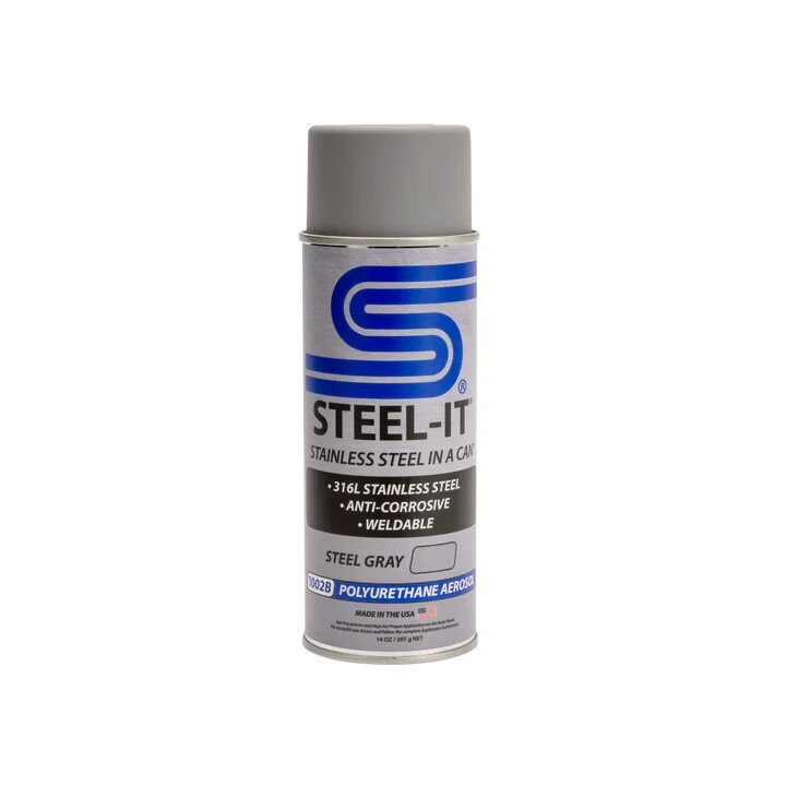 STEEL-IT Stainless Steel Paint Coating Aerosol 14oz (Specify Color + Quantity)