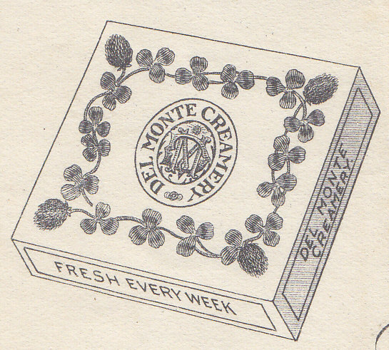 Cooper & Sisson, Butter, Providence RI 1915 Billhead