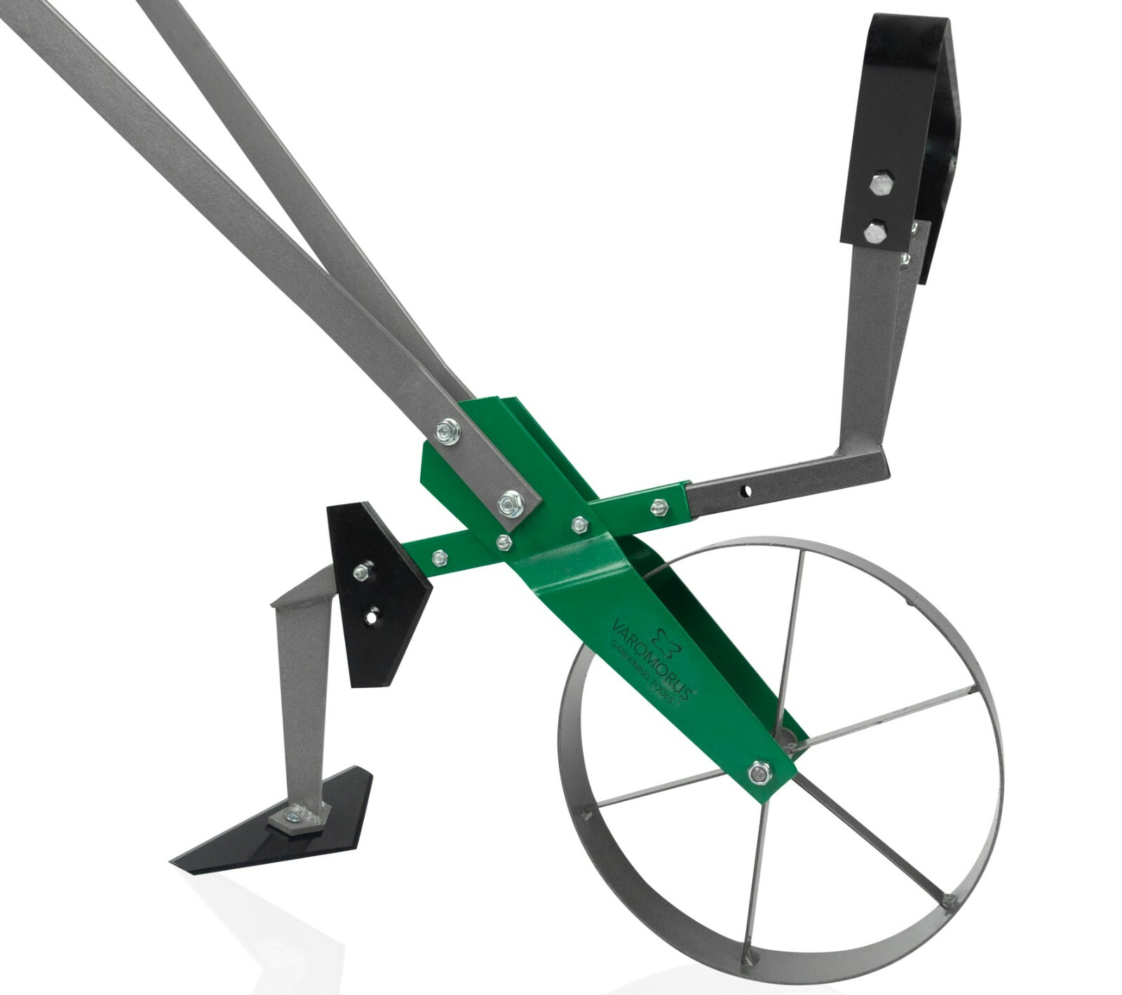 Varomorus High Wheel Cultivator, Hoe, Modular Plow Garden Tool for Gardening