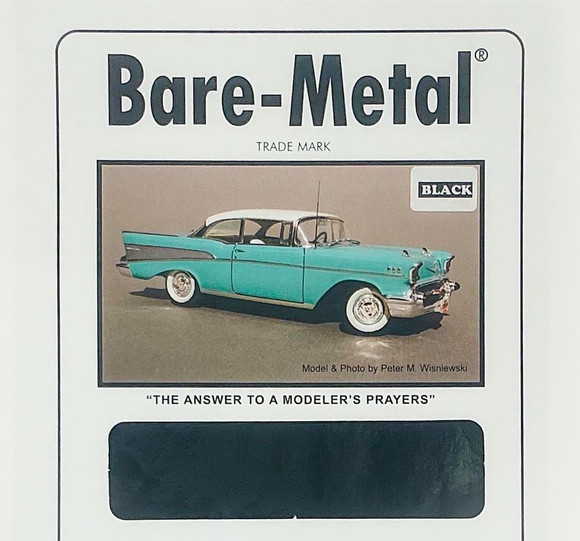 Black Metal Foil by Bare-Metal Foil Co. (BMF7)