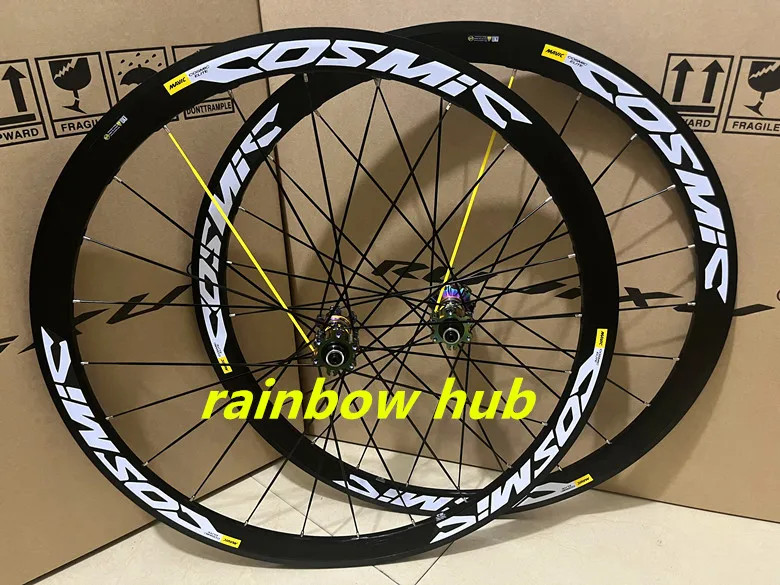 700C Bicycle Wheelset Alloy V/C Disc Brake Lap Brake Road Bike Wheel 30/40/50mm