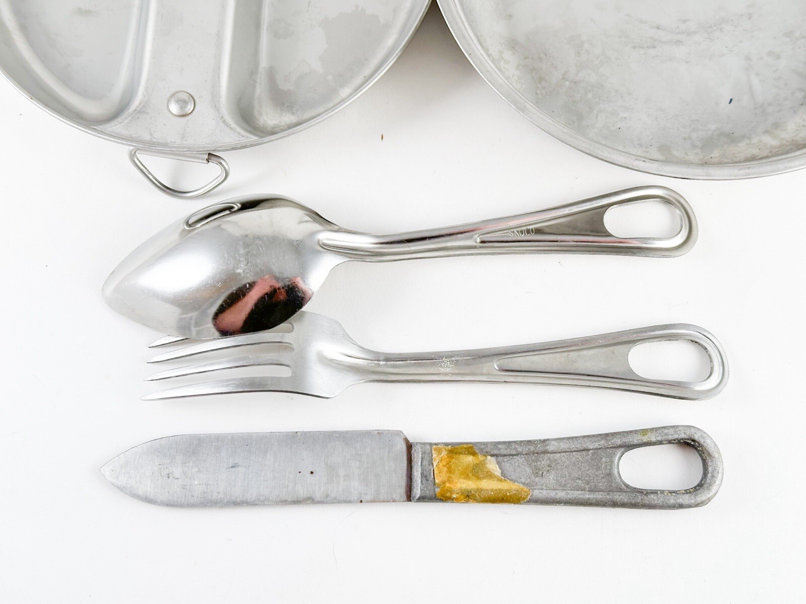 Vintage US REGAL 1966 Mess Kit w Fork Spoon Knife Skoco UCCO