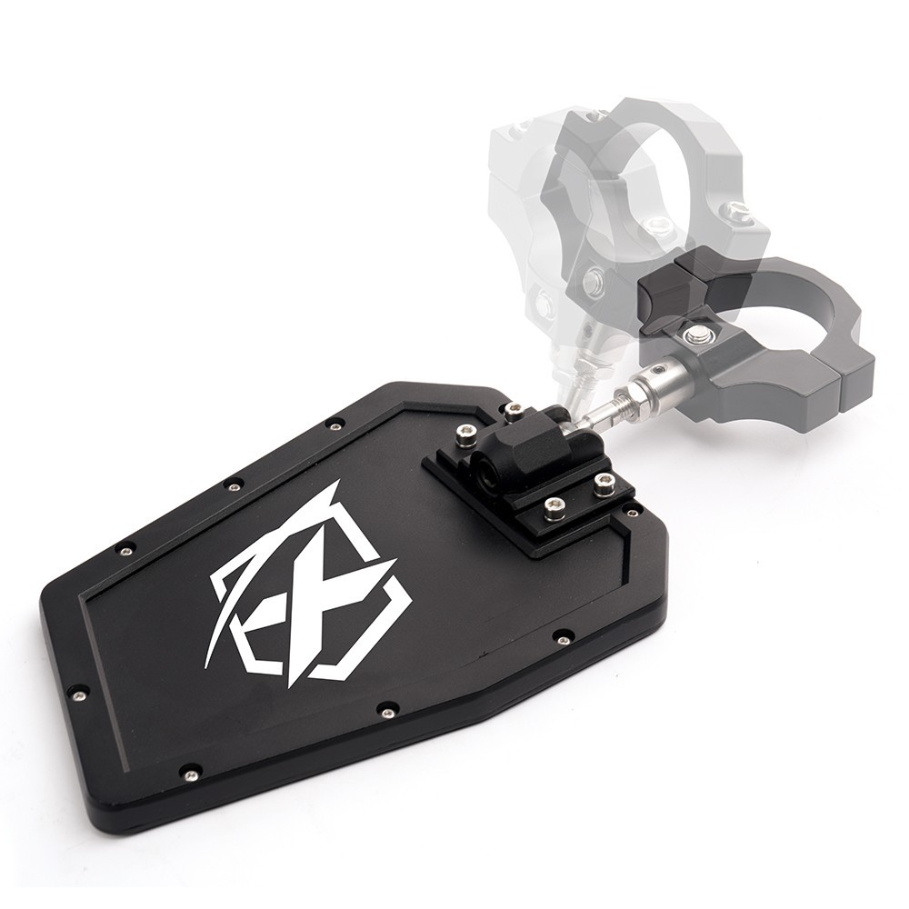 1.5"-2" UTV Rear View Side Mirrors for Can Am X3 Polaris RZR 570 XP 900 1000 4