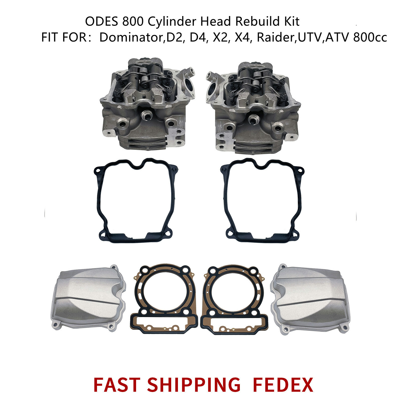 Cylinder Head Rebuild kit COVER For ODES 800 X2 X4 Dominator UTV ATV Engine