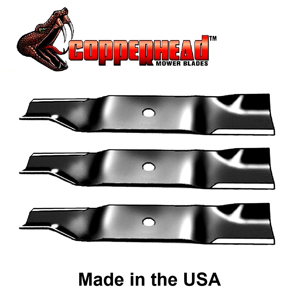 3pk Mower Blades Fit Cub Cadet 02005017 1005336 942-04417 Z-Force S 48 MTD Pro Z