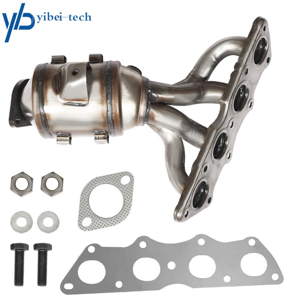 Exhaust Manifold Catalytic Converter For Hyundai Accent/Veloster Kia Rio 1.6L