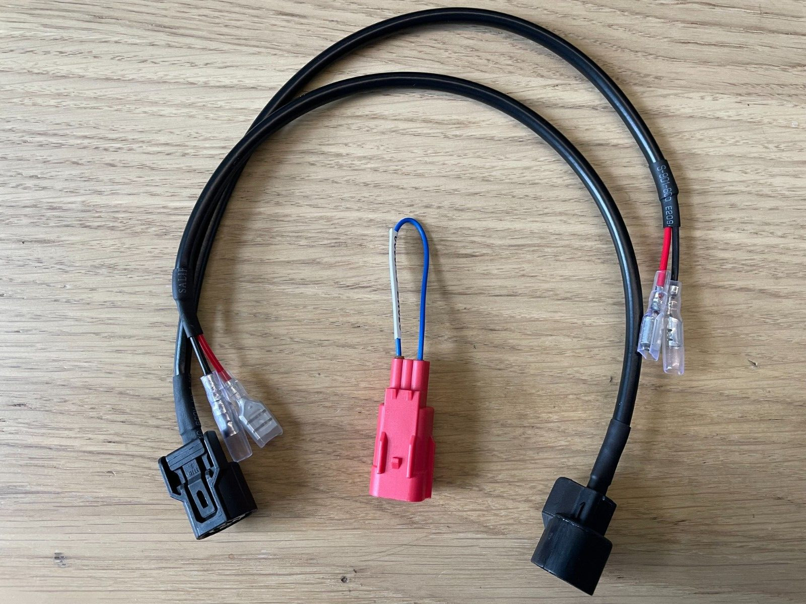 Honda XL750 Transalp Fog light adaptors for Givi Spot lights + SCS coding plug